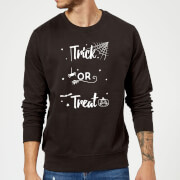 Image of Trick Or Treat Spider Sweatshirt - Black - 5XL - Black