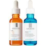 La Roche-Posay Hydrate and Glow Serum Duo