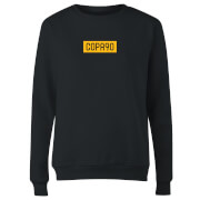 Image of COPA90 Everyday - Black/Orange/Black Women's Sweatshirt - Black - 5XL - Black