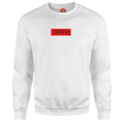 Image of COPA90 Everyday - White/Red/Black Sweatshirt - White - 5XL - White