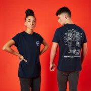 T-shirt NASA Suit Up - Bleu Marine - Unisexe - XS - Navy