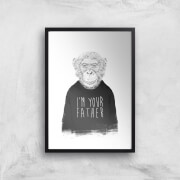 Balazs Solti I'm Your Father Art Print - A2 - Black Frame