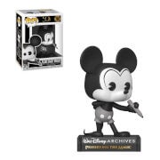 Disney Archives Plane Crazy Mickey Mouse Black & White Pop! Vinyl Figure