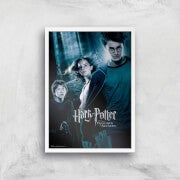Harry Potter and the Prisoner Of Azkaban Giclee Art Print - A2 - White Frame
