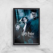 Harry Potter and the Prisoner Of Azkaban Giclee Art Print - A2 - Black Frame