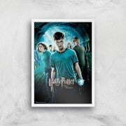 Harry Potter and the Order Of The Phoenix Giclee Art Print - A4 - White Frame