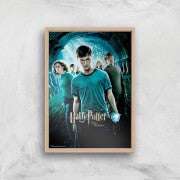 Harry Potter and the Order Of The Phoenix Giclee Art Print - A2 - Wooden Frame