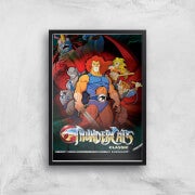 Thundercats Giclee Art Print - A2 - Black Frame