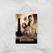 Lord Of The Rings: The Two Towers Giclee Art Print - A3 - White Hanger