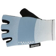 Santini Reduc Fortuna Aero Gloves - M - Silver Bullet