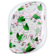 Tangle Teezer x SkinnyDip Compact Styler Detangling Hairbrush - So Slow Sloth