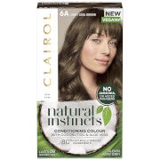 Clairol Natural Instincts Semi-Permanent No Ammonia Vegan Hair Dye 177ml (Various Shades) - 6A Light Cool Brown
