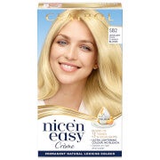 Clairol Nice' n Easy Crème Natural Looking Oil Infused Permanent Hair Dye 177ml (Various Shades) - SB2 Ultra Light Cool Summer Blonde
