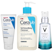 Strengthen and Smooth Face and Body with Hyaluronic Acid Expert Skin Routine Bundle