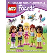 DK Books LEGO Friends Ultimate Sticker Collection Paperback