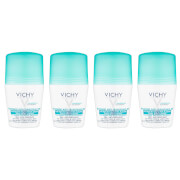 VICHY No Marks Roll-on Deodorant Set 4 x 50ml