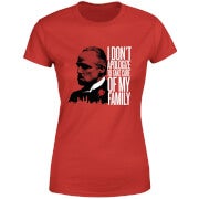 The Godfather I Dont Apologize Damen T-Shirt - Rot - M - Rot