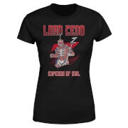 Power Rangers Lord Zedd Damen T-Shirt - Schwarz - XS - Schwarz