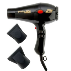 Parlux 3200 Compact Hair Dryer - Black