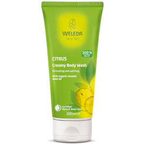 Цитрусовый крем-гель для душа Weleda Citrus Creamy Body Wash (200 мл)