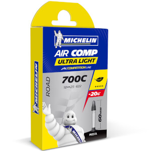 Michelin Aircomp Road Long Valve Inner Tube - Pack of 5