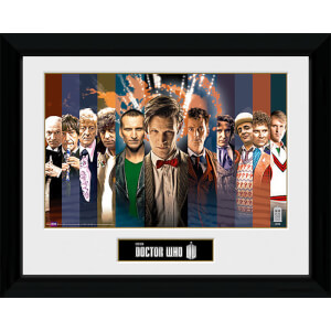 Doctor Who 11 Doctors - 30 x 40cm Collector Prints