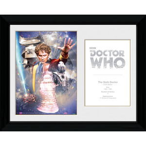 Doctor Who 6th Doctor Colin Baker - 30 x 40cm Collector Prints