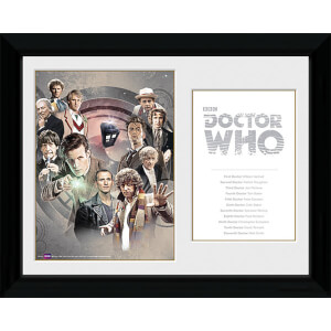Doctor Who Doctors - 30 x 40cm Collector Prints