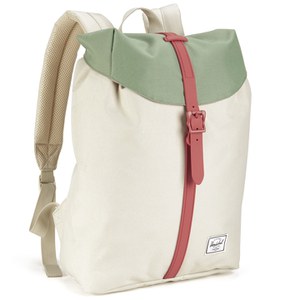 Herschel Supply Co Women S Post Mid Volume Backpack Natural Foliage Flamingo Rubber Herschel Supply Co Women S Post Mid Volume Backpack Natural Foliage Flamingo Rubber
