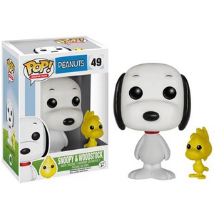 Figurine Pop! Snoopy et Woodstock Peanuts