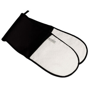 Le Creuset Textiles Double Oven Gloves - Black