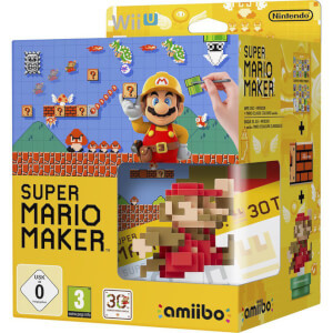 Super Mario Maker + Mario Classic Colours amiibo