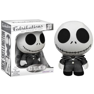 Disney Nightmare Before Christmas Jack Skellington Fabrikations Plush Figure