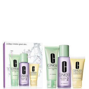 Kit de Iniciação Clinique 3 Passos Tipo de Pele 2