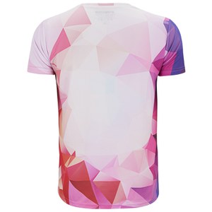 Myprotein Men's Geometric Printed Training Shirt, Pink | Myprotein.com