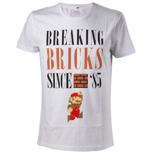 Mario Breaking Bricks T-Shirt (L)