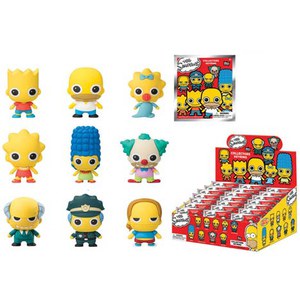 The Simpsons 3D Figural Foam Mini-Figure Key Chain