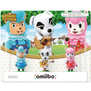 Animal Crossing amiibo Triple Pack (K.K. Slider + Cyrus + Reese)