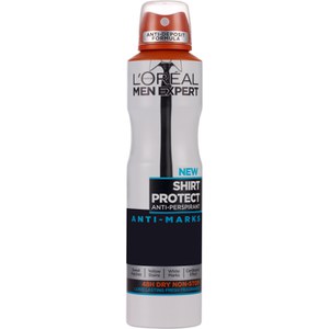 Desodorante Shirt Protect Long Lasting Fragrance de L'Oréal Paris Men Expert 250 ml