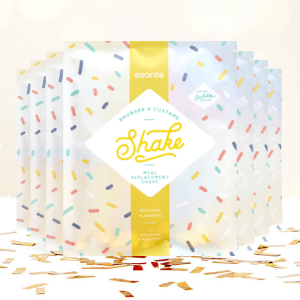 Rhabarber Vanillepudding Shake (7er Box)
