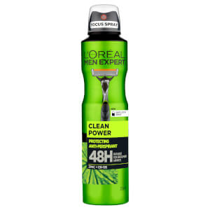 L’Oréal Paris Men Expert Clean Power 48H Anti-Transpirant (250ml)