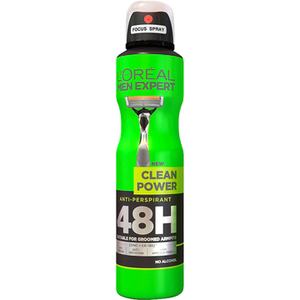 L’Oréal Paris Men Expert Clean Power 48H Anti-Perspirant (250ml)