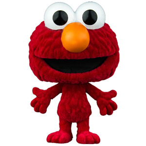 Sesame Street Elmo Flocked Pop! Vinyl