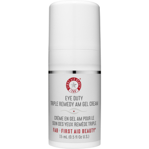 First Aid Beauty dreifach heilende Augenpflege AM Gelcreme (15ml)