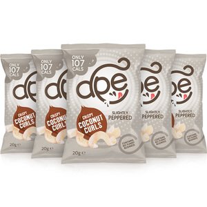Box of 5 Ape Slightly Peppered Crispy Coconut Curls