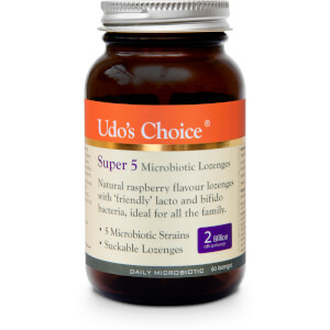 Udo's Choice Super 5 Microbiotics - 60 Lozenges