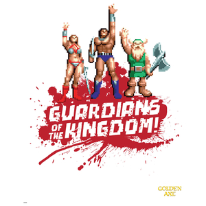 Golden Axe 'Guardians' Art Print - 14 x 11 from I Want One Of Those
