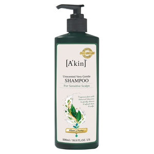 Shampooing très doux sans parfum d'A'kin (500 ml)