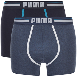 Lote de 2 bóxers Puma Athletic - Hombre - Azul marino/azul