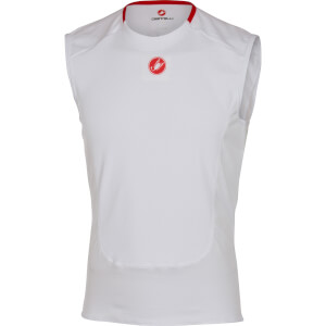Castelli Prosecco Sleeveless Baselayer - White